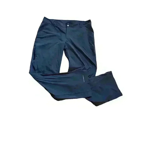 Columbia Omni Shield Women's Cargo Pants Size 16 Gray Water & Stain Resistant - Picture 1 of 7